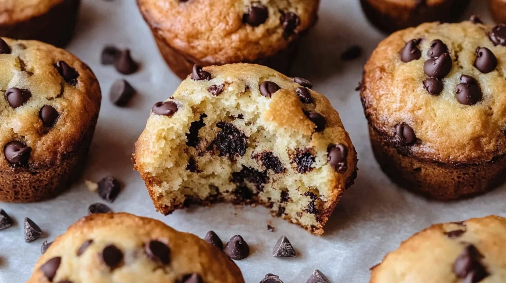 sourdough-chocolate-chip-muffins