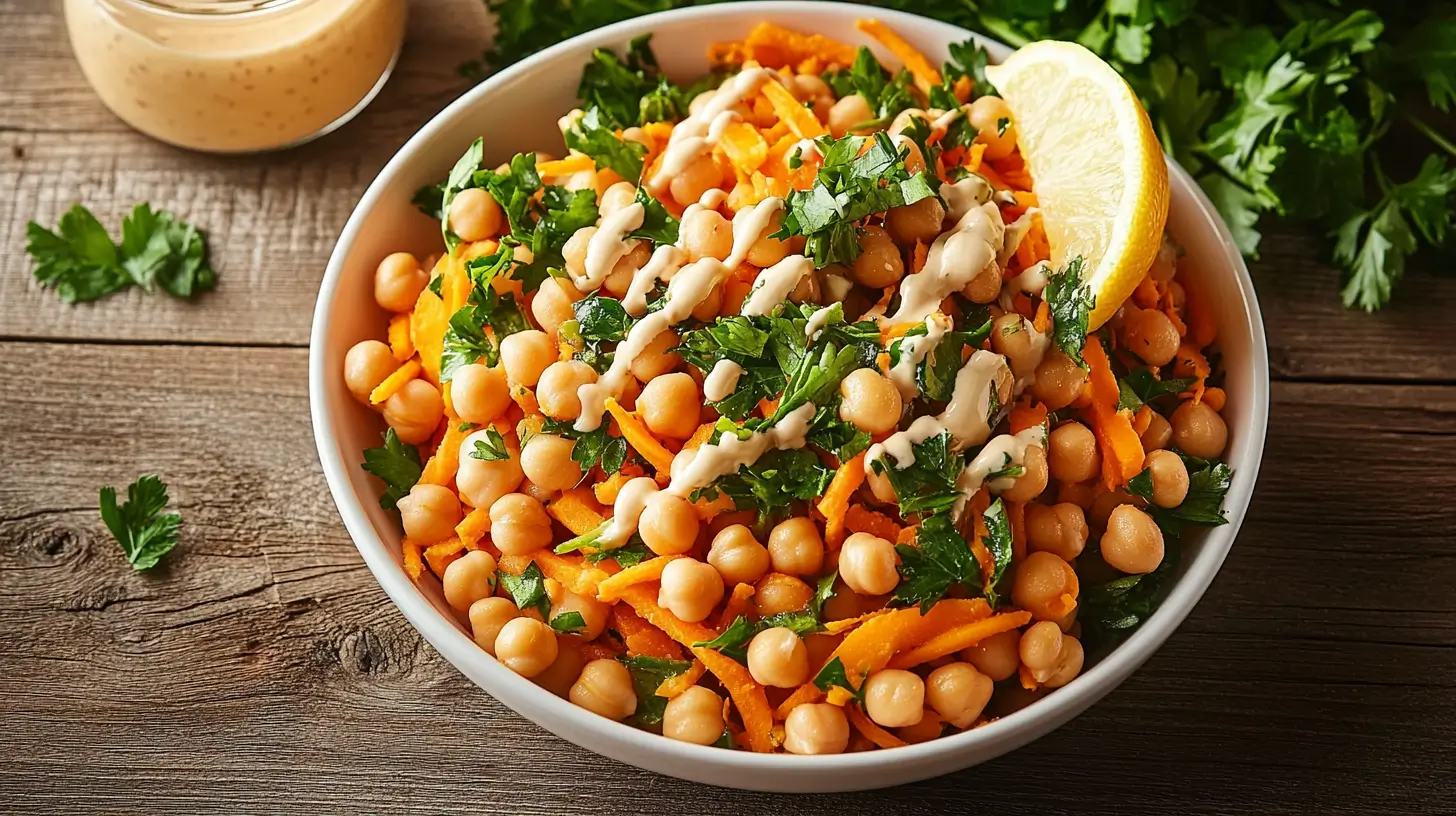 Carrot-and-Chickpea-Salad-with-Parsley-Lemon