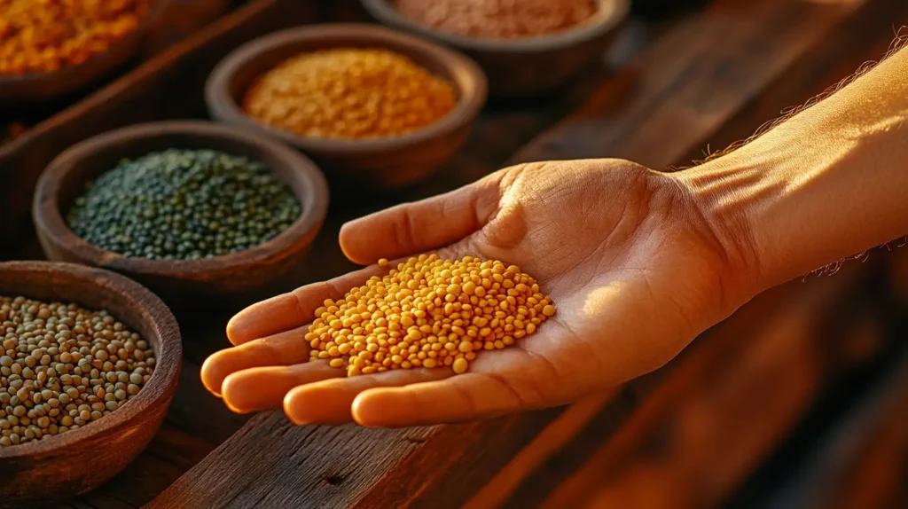 How to sort mixed beans and lentils for a perfect recipe.